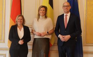 Bundesinnenministerin Faeser unterzeichnet neuen Polizeivertrag zwischen Deutschland und Belgien