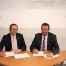 Unterzeichnung zur Kooperation zwischen CGI Deutschland und DLR
