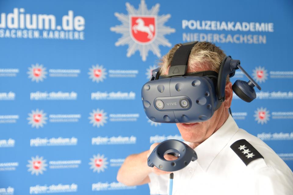 Virtual Reality am praktischen Beispiel in der Polizeiakademie Niedersachsen