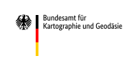 Logo: Bundesamt für Kartographie und Geodäsie (BKG)