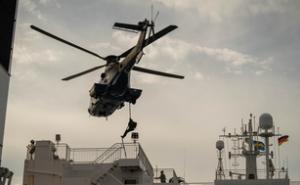 Bundespolizei übt gemeinsam mit internationalen Partnern des ATLAS Verbundes im Rahmen einer maritimen Übung auf Hoher See