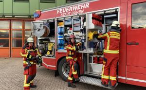 FW Düren: Neue Brandschutzkleidung für die Einsatzkräfte der Feuerwehr Düren