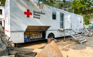 Die Mobile Medizinische Versorgungseinheit des Deutschen Roten Kreuzes