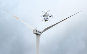 Drohne soll Mensch und Material zum Offshore-Windpark bringen