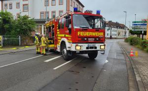 Feuerwehrbereitschaft des Leitstellenbereichs Bad Kreuznach hilft bei Hochwasser in Zweibrücken