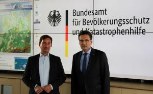 Bundestagsabgeordneter Hartmann zu Besuch im BBK