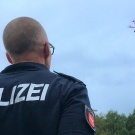 PK Jan Ludwigkeit stellt Drohne vor