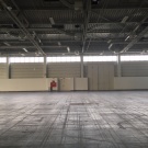 Beginn der Bauarbeiten der Halle 26 der Messe Berlin am 30. März 2020.