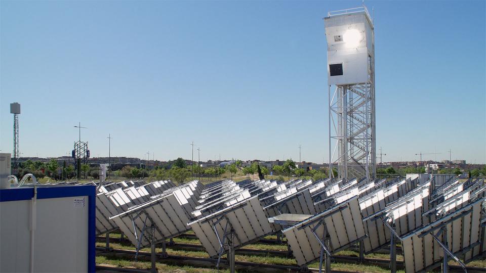 SUN-to-LIQUID Solaranlage in Mósteles bei Madrid