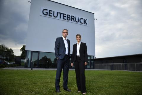 Katharina Geutebrück, Christoph Hoffmann, Geschäftsführer Geutebrück GmbH