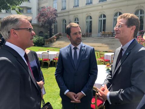 Treffen der Außen- und Innenminister der EU in Paris