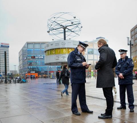 Polizei Berlin im Einsatz mit Motorola Solutions