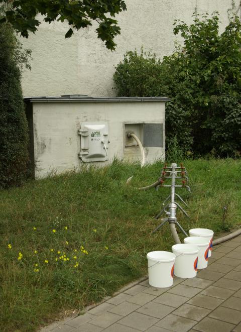 Trinkwassernotbrunnen in Fürth.