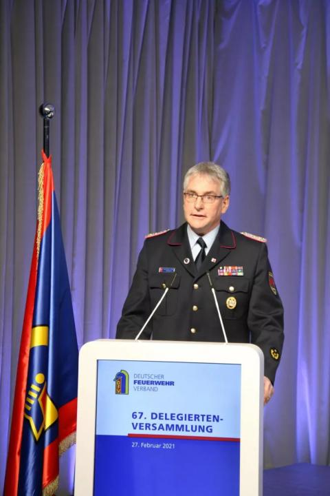 Karl-Heinz Banse ist neuer Präsident des Deutschen Feuerwehrverbandes (DFV)