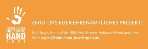 BMI-Förderpreis „Helfende Hand“ 2021