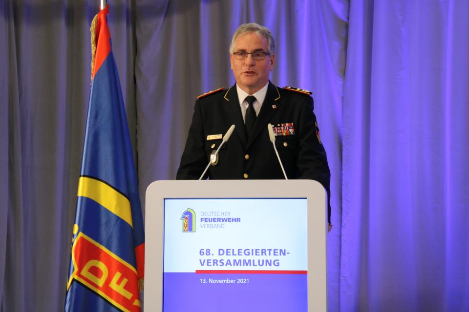 Karl-Heinz Banse, Präsident des Deutschen Feuerwehrverbandes