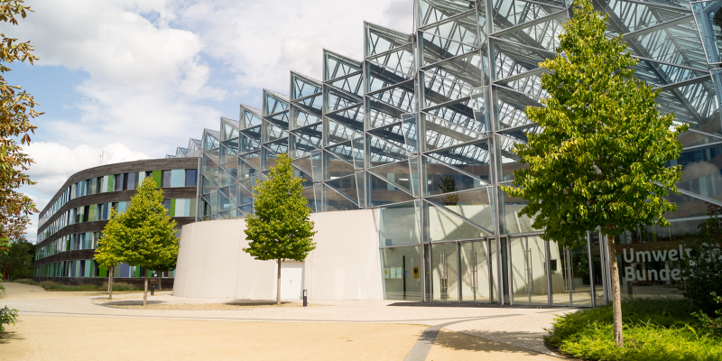 Hauptsitz des UBA in Dessau-Roßlau: Hier wird für die Umwelt geforscht