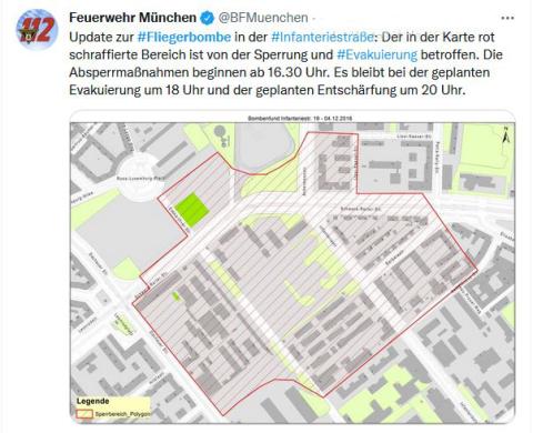Twitterkanal Feuerwehr München
