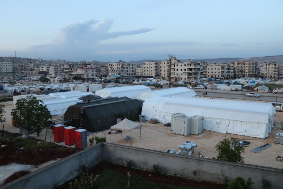 Neues Container-Krankenhaus in Afrin/Syrien