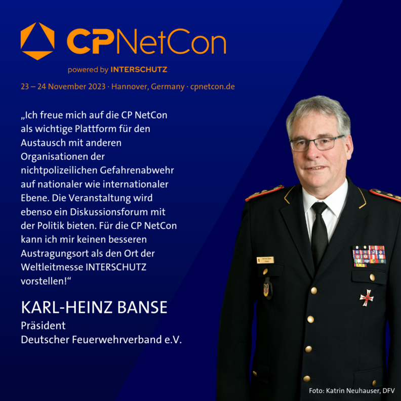 DFV-Präsident Karl-Heinz Banse zur CPNetCon 2023