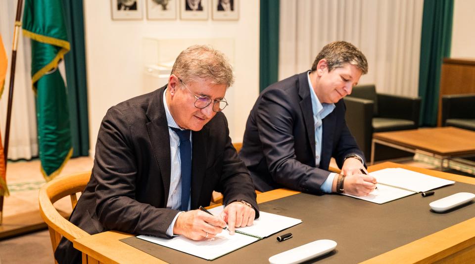 Unterzeichnung der Kooperationsvereinbarung BSI und Freistaat Sachsen