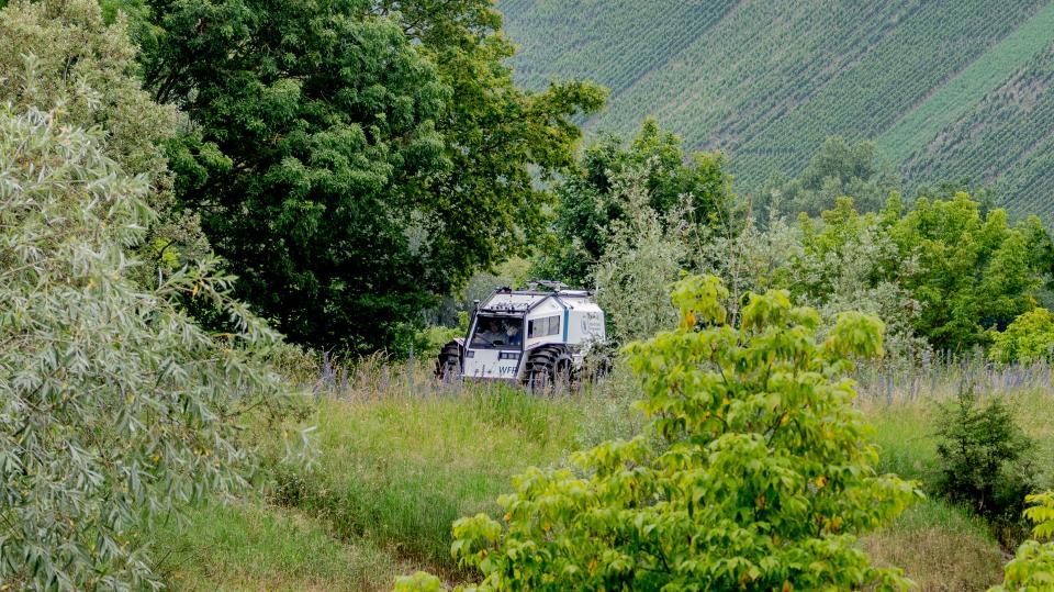 SHERP-Fahrzeug im Gelände