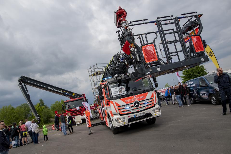 Auf der RETTmobil präsentiert sich auch wieder die Feuerwehr Fulda.