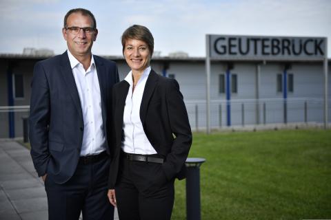 Katharina Geutebrück und Christoph Hoffmann, Geschäftsführung Geutebrück...