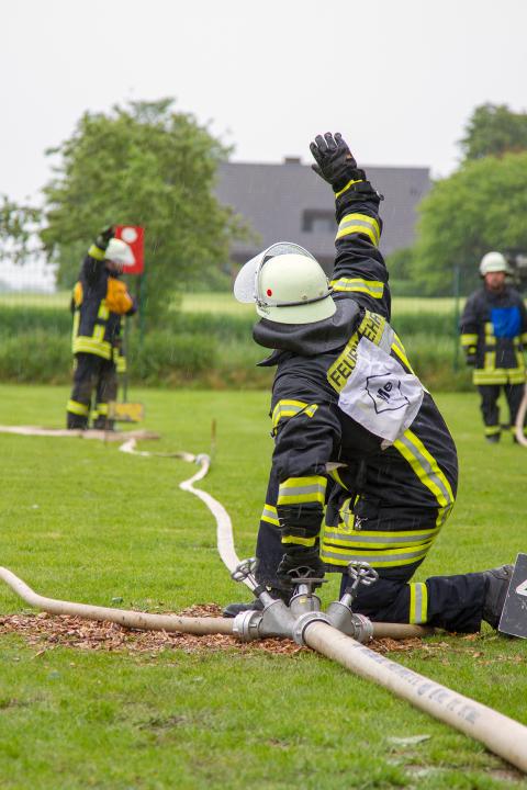 Leistungswettkampf der Feuerwehren im Kreis Soest.