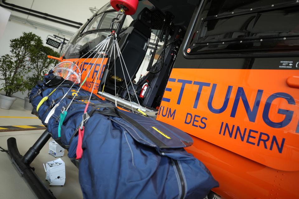 Ein neuer Zivilschutz-Rettungshubschrauber für die Luftrettung in Bayern.